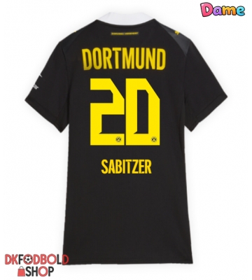 Borussia Dortmund Marcel Sabitzer #20 Udebanetrøje Dame 2026-27 Kort ærmer